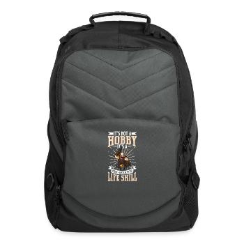 Blacksmith Metal Worker Blade Smith Metalworking - Computer Backpack - charcoal - Front