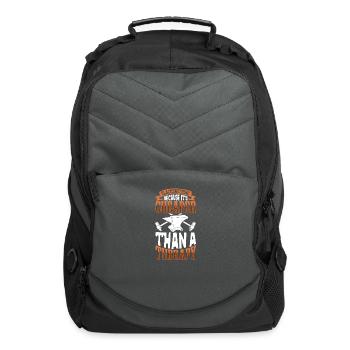 Blacksmith Metal Worker Blade Smith Metalworking - Computer Backpack - charcoal - Front