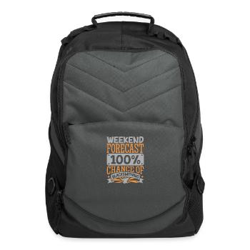 Blacksmith Metal Worker Blade Smith Metalworking - Computer Backpack - charcoal - Front