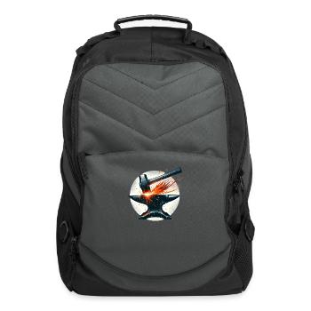 Blacksmith Metal Worker Blade Smith Metalworking - Computer Backpack - charcoal - Front