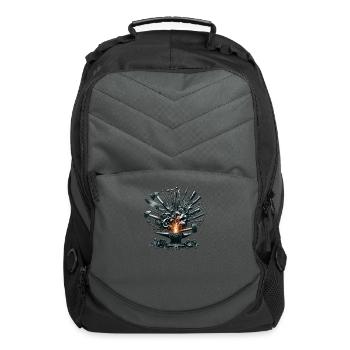 Blacksmith Metal Worker Blade Smith Metalworking - Computer Backpack - charcoal - Front