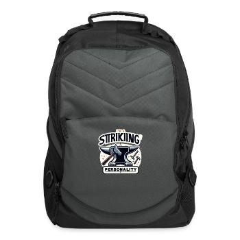 Blacksmith Metal Worker Blade Smith Metalworking - Computer Backpack - charcoal - Front