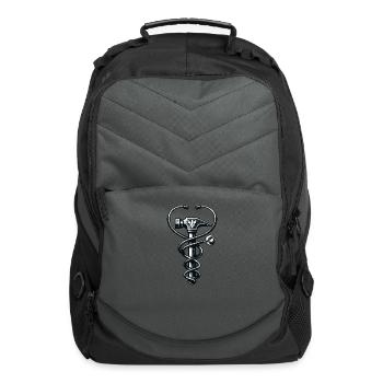 Blacksmith Metal Worker Blade Smith Metalworking - Computer Backpack - charcoal - Front