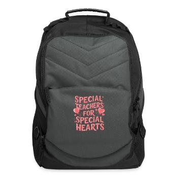 Special Education Teacher Sped Teacher Inclusion - Computer Backpack - charcoal - Front