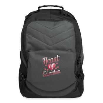 Special Education Teacher Sped Teacher Inclusion - Computer Backpack - charcoal - Front