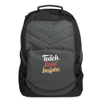 Special Education Teacher Sped Teacher Inclusion - Computer Backpack - charcoal - Front