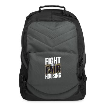 Human Trafficking Awareness Stop Exploitation - Computer Backpack - charcoal - Front