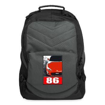 Toyota 86 (2) - Computer Backpack - charcoal - Front