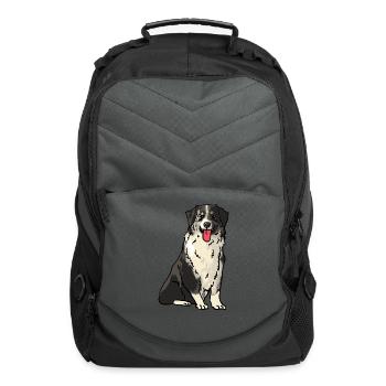 Australian Shepherd Dog - Computer Backpack - charcoal - Front