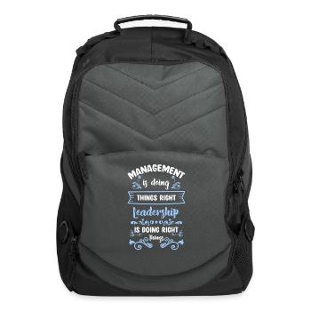 Work Employee - Computer Backpack - charcoal - Front