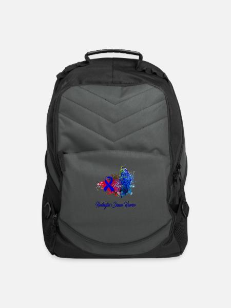 huntington's Disease Awareness - Computer Backpack - charcoal
