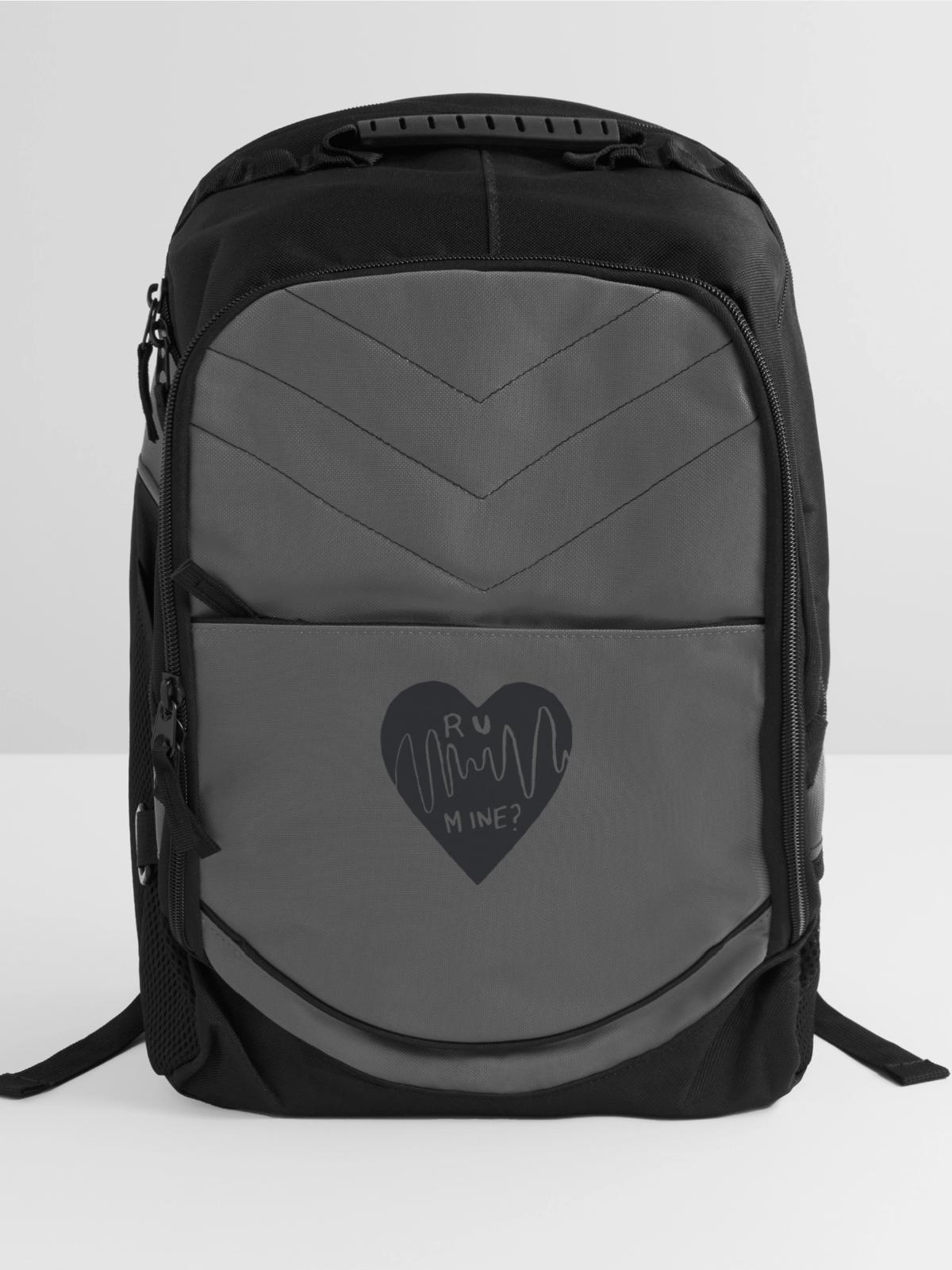 r u mine ? - Computer Backpack - charcoal - Front