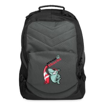 Beware of Sharks - Computer Backpack - charcoal - Front
