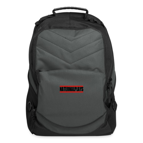 basic name design black - Computer Backpack