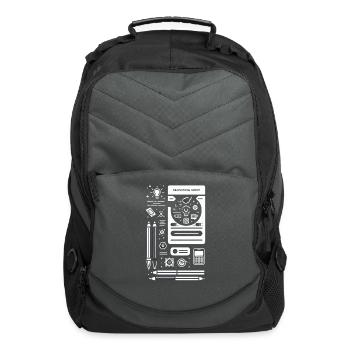 Brainstorm Buddy 8 - Computer Backpack - charcoal - Front