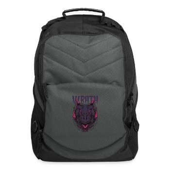 Wrath of the Nightmare Dragon – Horror Beast - Computer Backpack - charcoal - Front