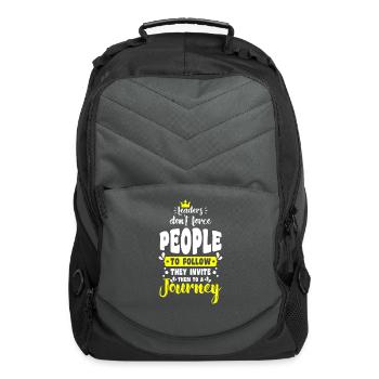 Work Job Employee - Computer Backpack - charcoal - Front