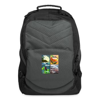 1660601616065 - Computer Backpack - charcoal - Front