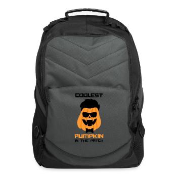 Coolest Pumpkin In The Patch Halloween - Computer Backpack - charcoal - Front