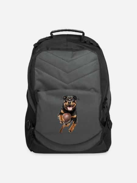Rottweiler - Computer Backpack - charcoal