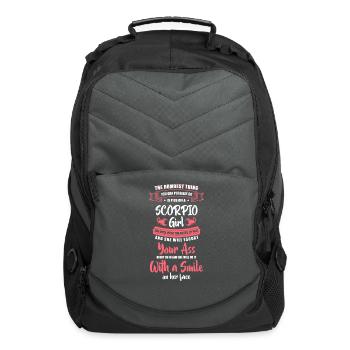 Horoscope Constellation Star Water - Computer Backpack - charcoal - Front