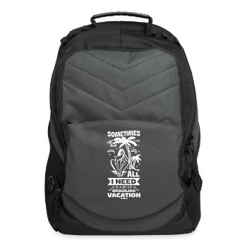 Brazil - Computer Backpack - charcoal - Front