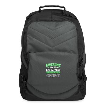 Employees Employers Employee Appreciation - Computer Backpack - charcoal - Front