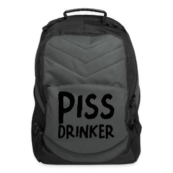 Piss Drinker 26 - Computer Backpack - charcoal - Front
