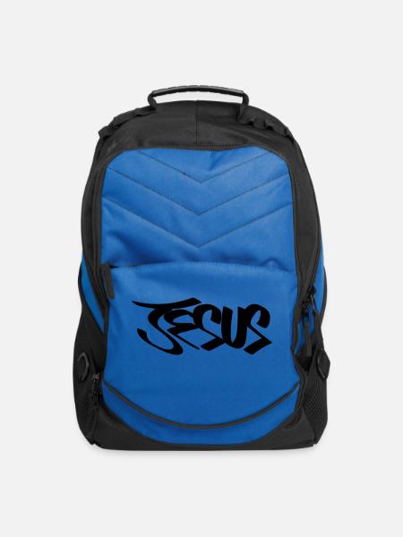 Jesus tag - Computer Backpack - royal blue