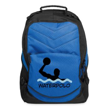 water polo - Computer Backpack - royal blue - Front