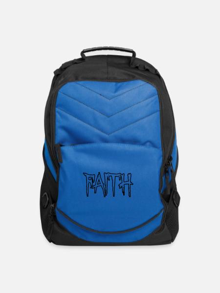 FAITH - Computer Backpack - royal blue