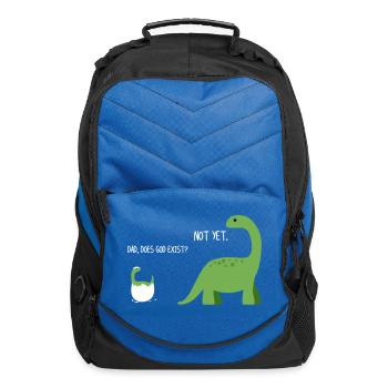 Atheism Rational Thinker Philosophy Atheist Gift - Computer Backpack - royal blue - Front