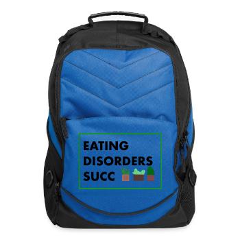 Eating Disorders Succ - Computer Backpack - royal blue - Front