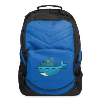 Docker - Computer Backpack - royal blue - Front