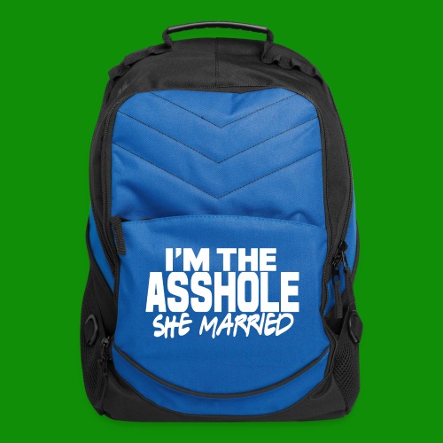 A@$hole She Married - Computer Backpack