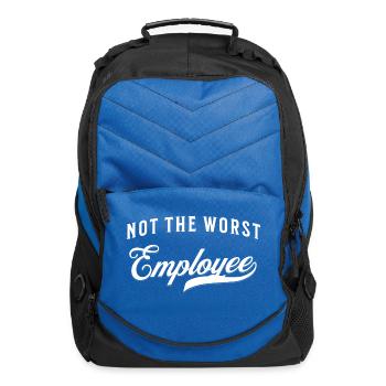 Not The Worst Employee - Computer Backpack - royal blue - Front
