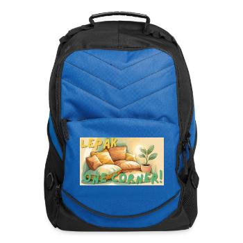 Chillin in the Corner - Computer Backpack - royal blue - Front