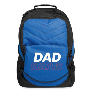 DAD STATUS - Computer Backpack - royal blue - Front