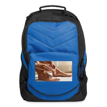 Woman's feet - Computer Backpack - royal blue - Front