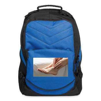 Healthy feet - Computer Backpack - royal blue - Front