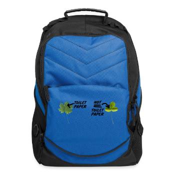 Not Toilet Paper Poison - Computer Backpack - royal blue - Front