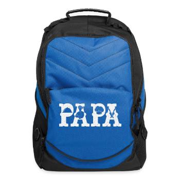 Funny Papa Chef - Computer Backpack - royal blue - Front