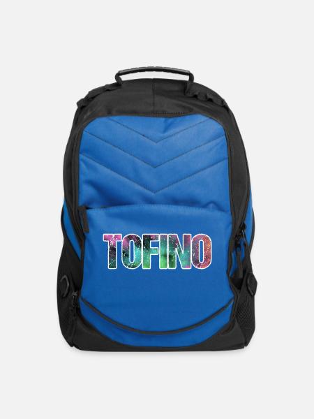 Tofino Colourful Grunge - Computer Backpack - royal blue