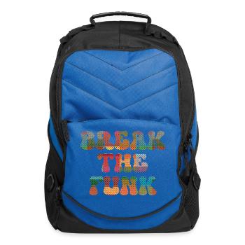 Break the Funk - Computer Backpack - royal blue - Front