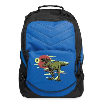 Tyranno Blade Rex - Cool Cozy T-shirt - Computer Backpack - royal blue - Front