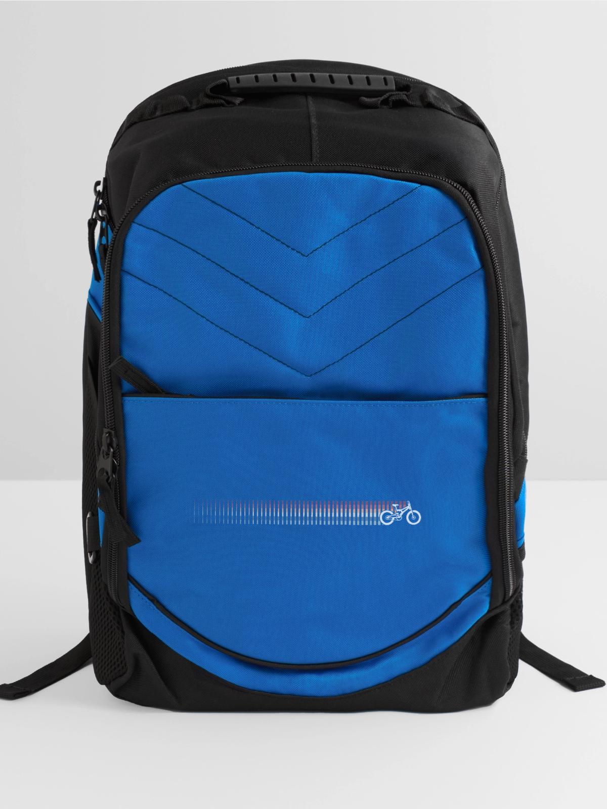 Awaiting Design - Computer Backpack - royal blue - Front