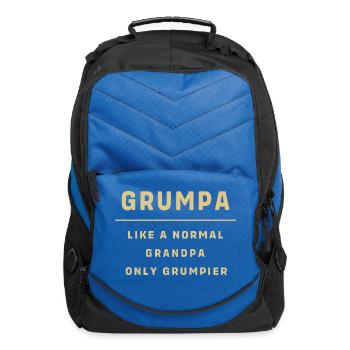 Great Grandpa Granddad Fathers Day - Computer Backpack - royal blue - Front