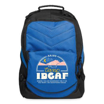 Aries Camp I D G A F - Computer Backpack - royal blue - Front