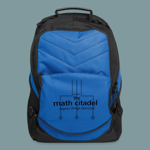 Abstract Math Citadel - Computer Backpack