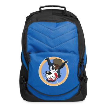 865th Bombardment Squadron - Computer Backpack - royal blue - Front